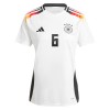 Officiële Voetbalshirt Duitsland Kimmich 6 Thuis EK 2024 - Dames